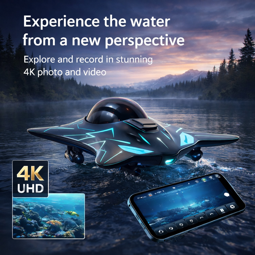 MantaVision™ - App Controlled RC Drone